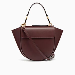 A brown bag with a strap on it